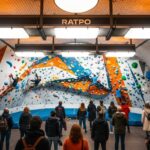 Paris : La Gare RER Auber Devient une Salle d’Escalade Géante