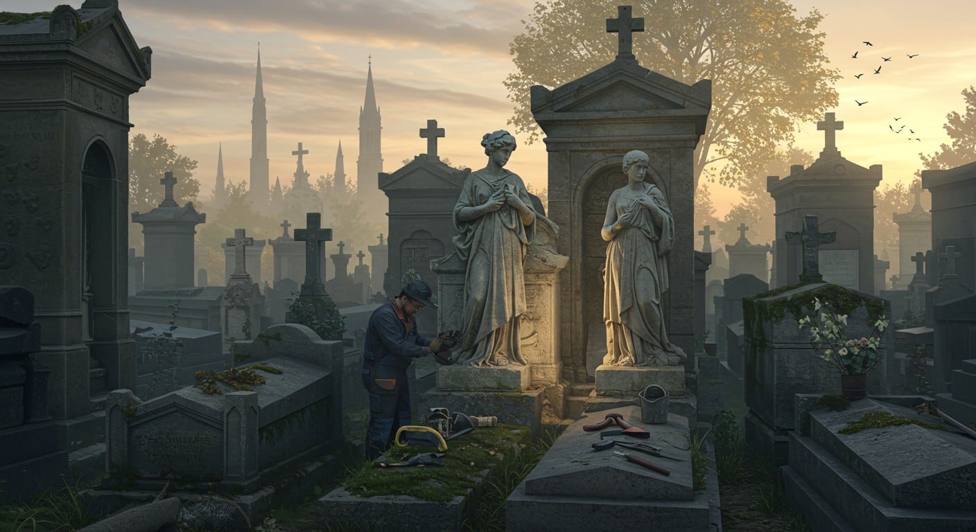 Découvrez le tirage au sort inédit de Paris pour obtenir une concession au Père-Lachaise, Montmartre ou Montparnasse en restaurant un monument abandonné. Une initiative pour préserver le patrimoine et libérer des places.