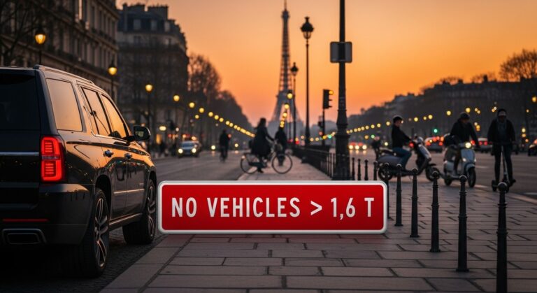 Paris : Les SUV Bientôt Interdits de Stationnement dans les Rues ?