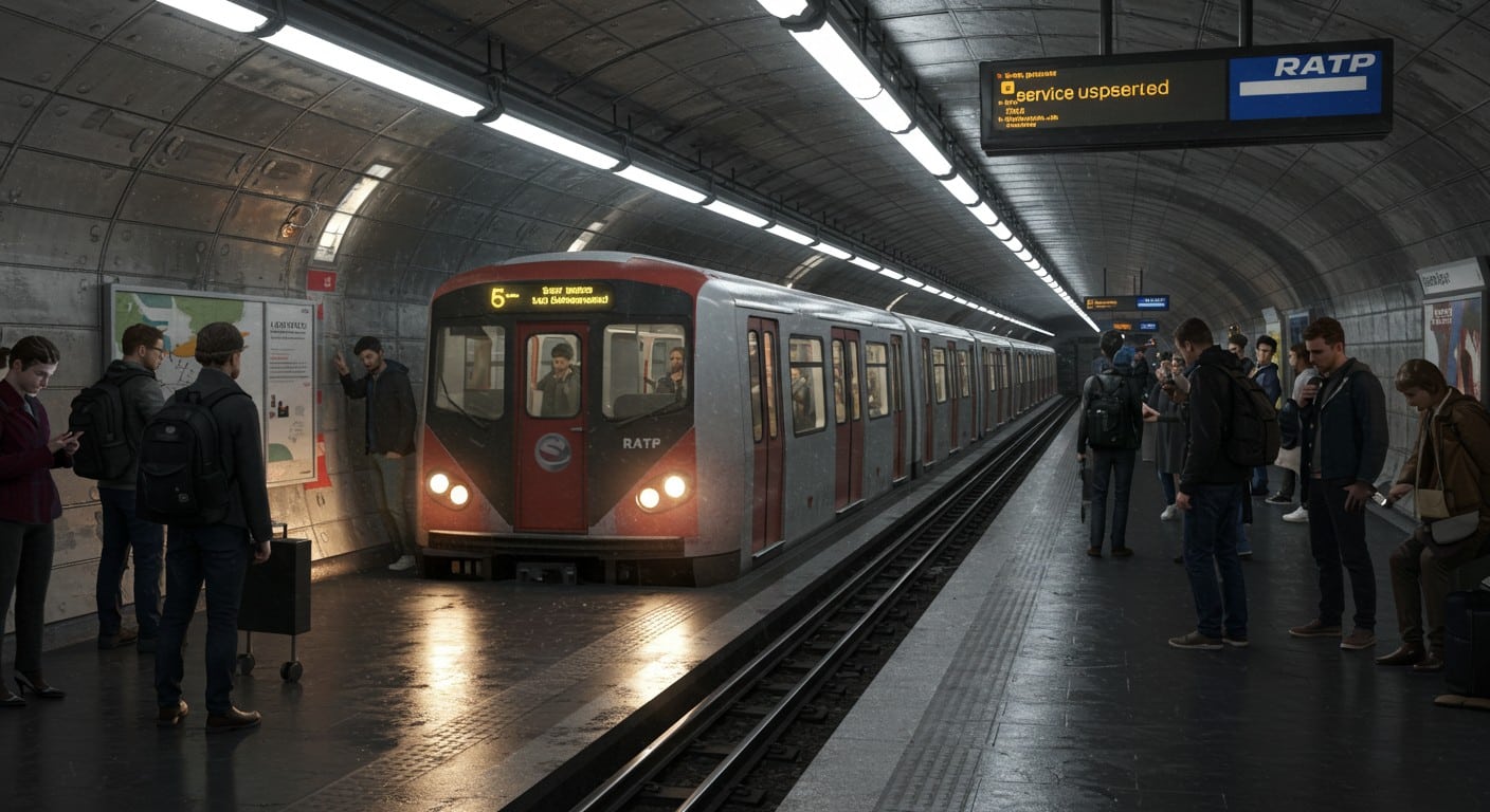 Découvrez les raisons de l'interruption partielle sur la ligne 1 du métro parisien ce lundi matin. Impacts, alternatives et conseils pour les usagers face à cette panne inattendue.