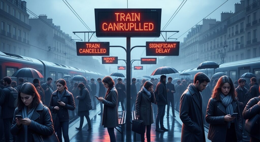 Perturbations RER et Transilien : Matinée Chaotique en Île-de-France