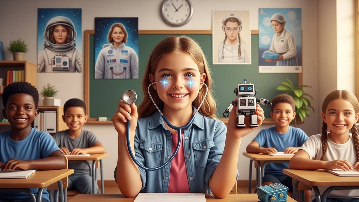 Dès l’école primaire, des associations luttent contre les stéréotypes qui éloignent les filles des carrières scientifiques. Comment on sème la graine de l’ambition chez les 8-9 ans ?