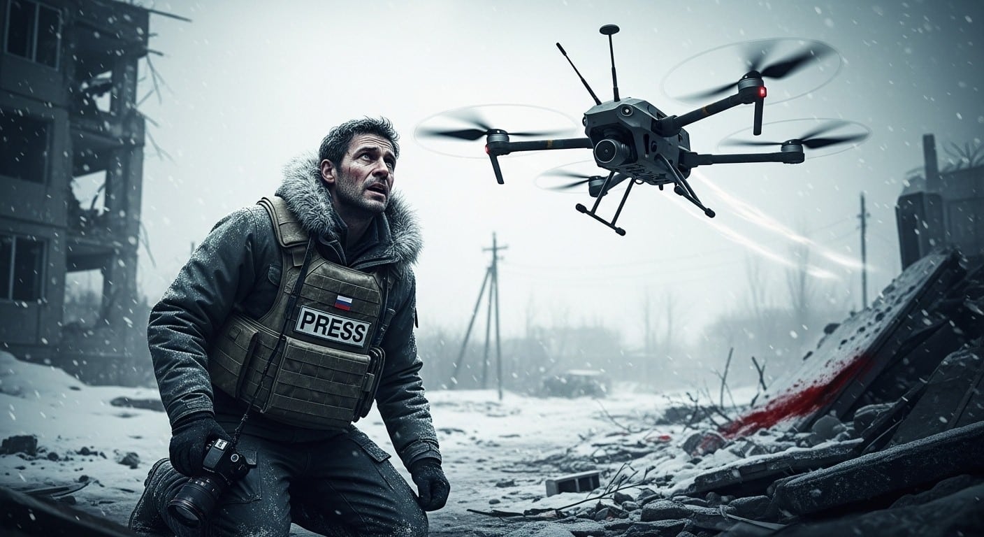 La compagne d’un photoreporter français tué par un drone en Ukraine témoigne : « Il a été délibérément pris pour cible ». Pourquoi les réactions restent-elles si timides ?