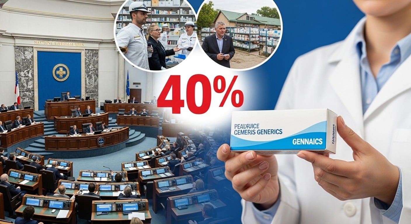 Les députés fixent à 40% le plafond des remises sur médicaments génériques après la fronde des pharmaciens. Découvrez les enjeux économiques et les débats à l'Assemblée pour la santé publique.