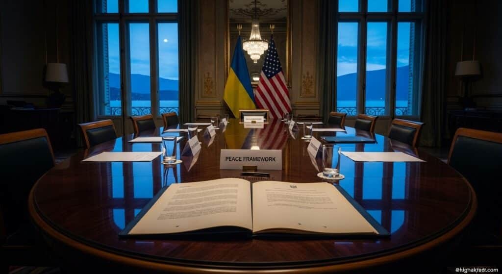 Plan de Paix Trump pour l’Ukraine : Négociations Cruciales