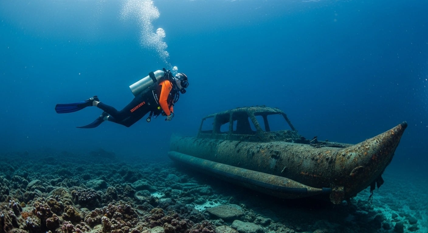 Décès tragique d'une plongeuse de 63 ans au large de la Côte Vermeille. Malaise fatal lors d'une exploration d'épave. Découvrez les détails et les risques de la plongée profonde.