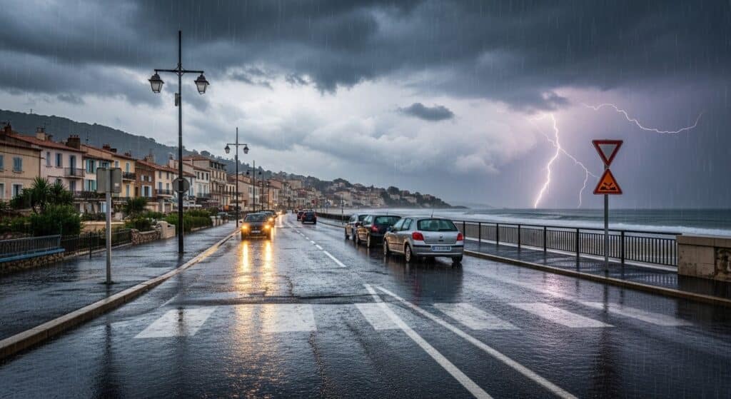 Pluies Intenses et Inondations : 4 Départements en Orange