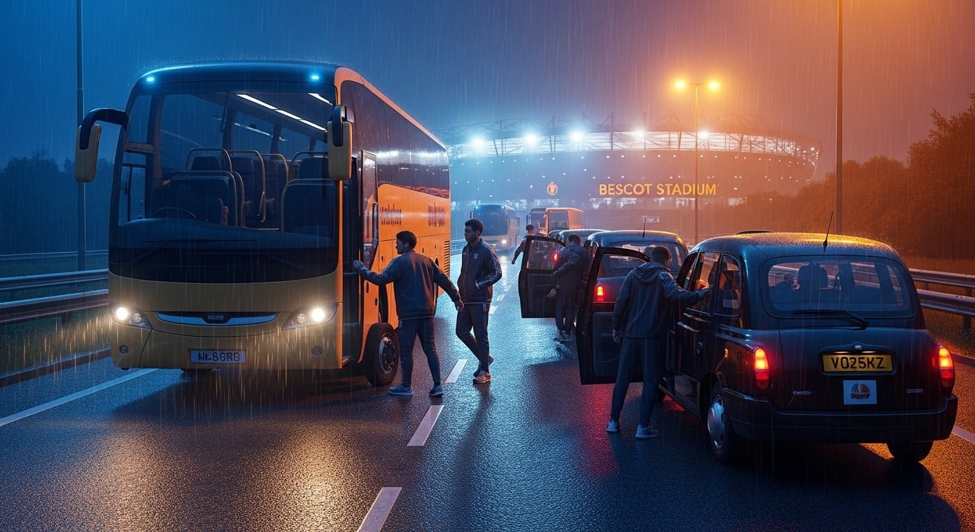 Crevasons en série, chauffeur KO, arrivée en taxi au stade : comment Colchester a vécu un voyage cauchemardesque avant de battre le leader en League Two. Une histoire dingue qui prouve que le foot, c'est aussi ça !