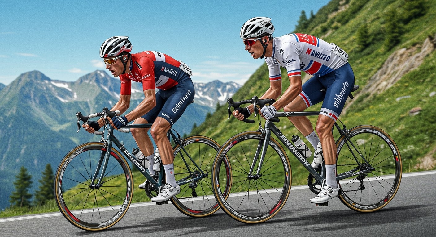 Découvrez l'avis explosif de Geraint Thomas : Tadej Pogacar perdrait le Tour de France sur un vélo de 2018 face à Vingegaard. Évolutions tech en cyclisme analysées en profondeur.