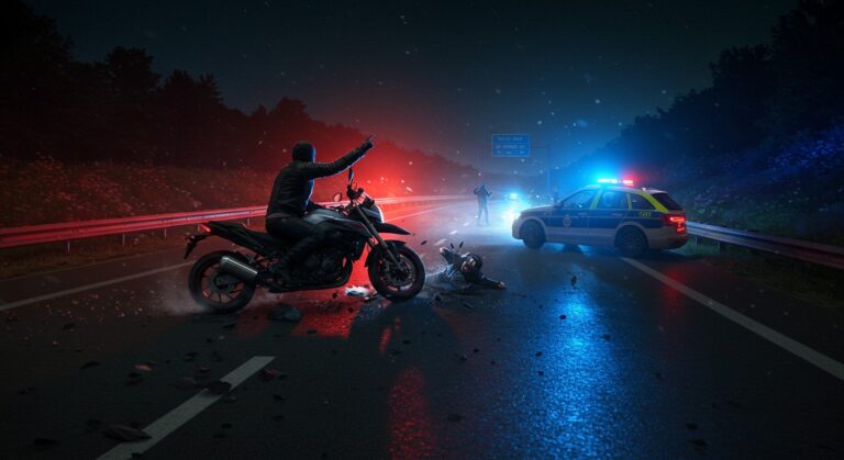 Policier Motard A4 : Violences et Procès