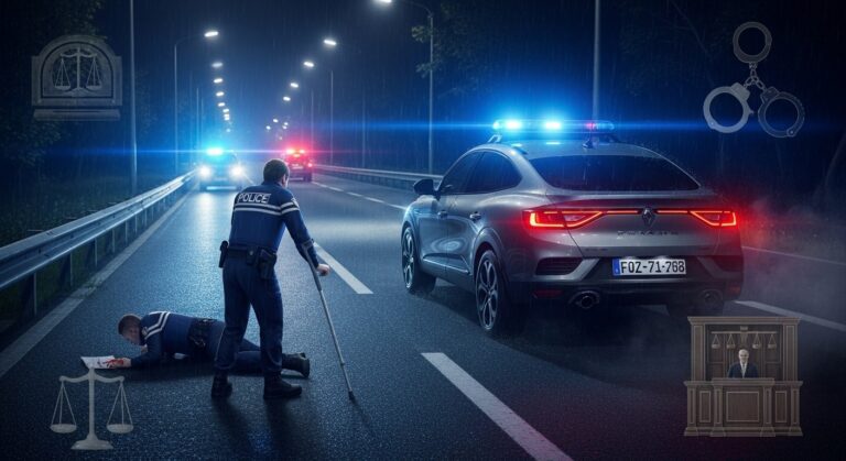 Policier Renversé à Nanteuil: 10 Ans de Prison