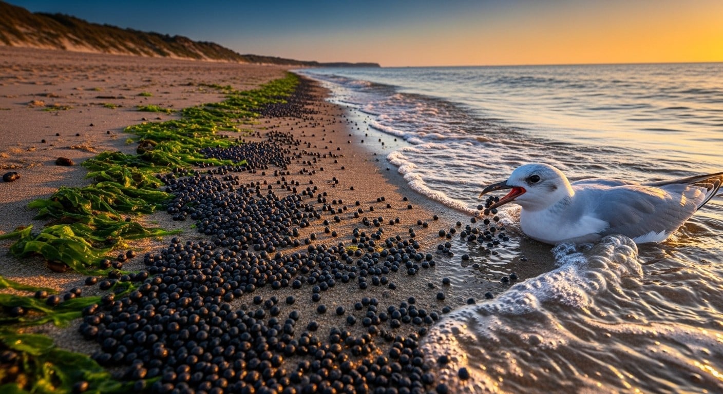 Découvrez comment des millions de granulés plastiques envahissent les plages du sud de l'Angleterre, un désastre écologique majeur. Impacts, causes et solutions expliqués en détail.