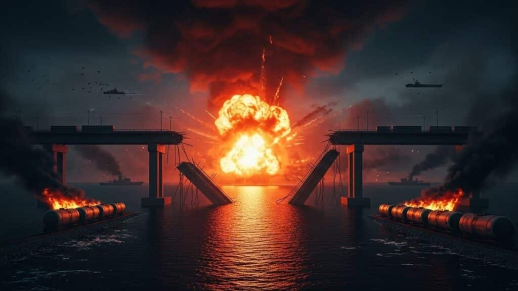 Pont de Crimée Explosé : 8 Condamnés à Perpétuité en Russie