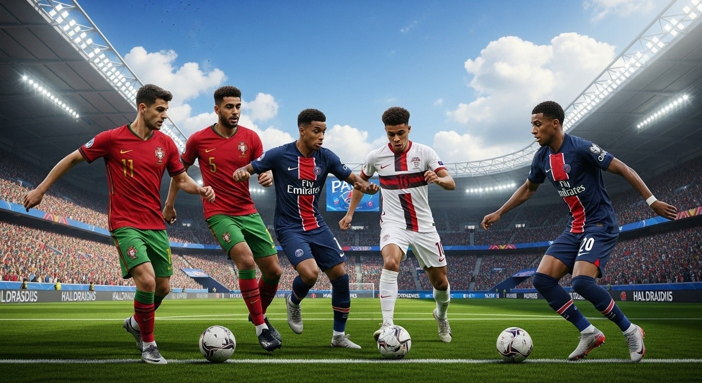 Découvrez la compo officielle du Portugal face à l'Arménie sans Ronaldo mais avec Vitinha, Neves et Ramos. Qualification Mondial 2026 en jeu ce dimanche!