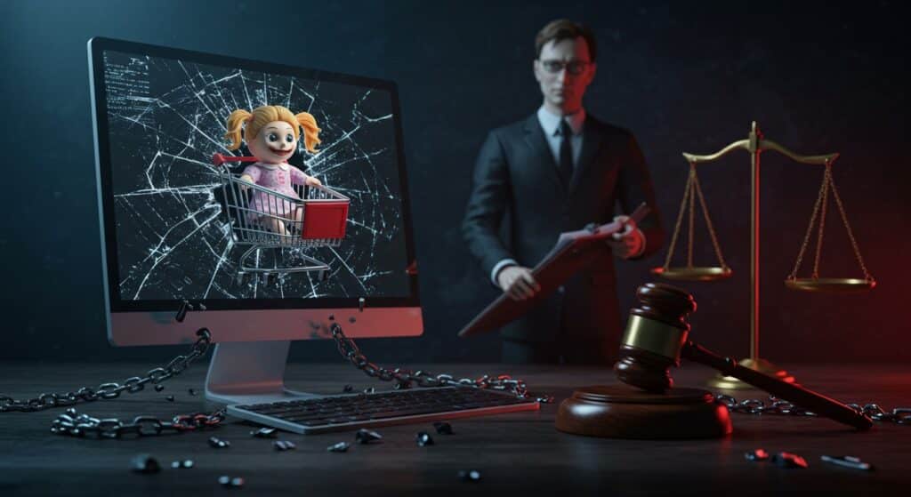 Poupées Ignobles sur E-commerce : Haute-Commissaire Agit