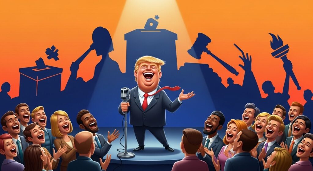 Pourquoi Rit-on de Trump ? Stratégie et Impact