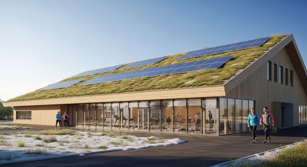 Premier Gymnase Bioclimatique Sans Chauffage en France