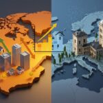 Prix Immobilier Europe : Hausse Ibérique, Baisse Nord