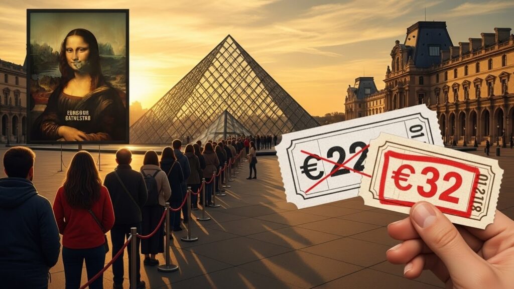 Prix Louvre 2026 : 32 € l&rsquo;entrée, trop cher pour la Joconde ?