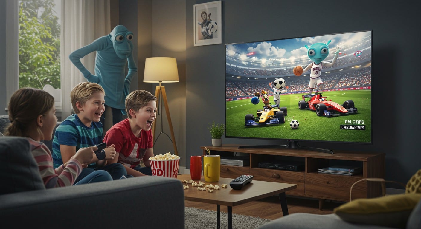 Découvrez comment les chaînes TV ciblent les enfants avec des émissions sportives comme Ligue 1 Kids ou F1 Kids pour renouveler leur audience et fidéliser les familles.