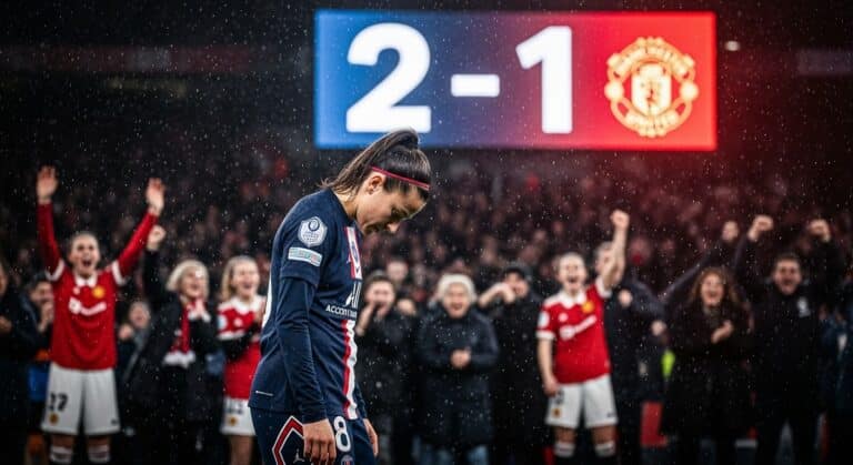 PSG Féminin Défait à Old Trafford : 3e Revers en Ligue des Champions