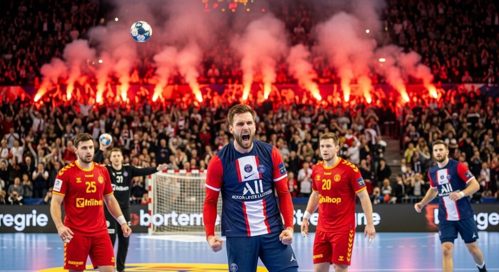 PSG Handball Bat Gudme 31-28 en Ligue des Champions
