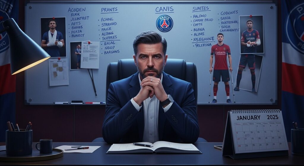 PSG Mercato Hiver 2025 : Un Calme Stratégique ?