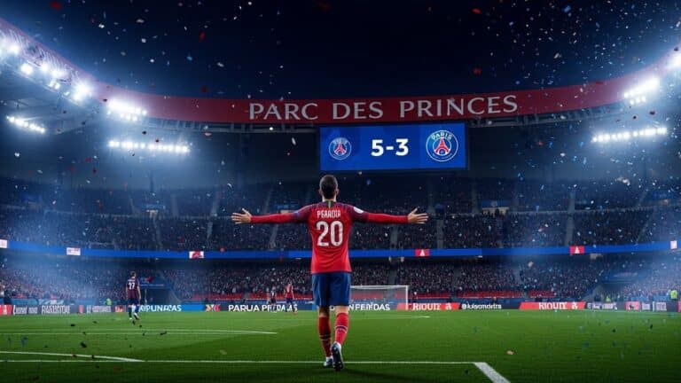 PSG-Tottenham 5-3 : Vitinha Éblouissant, Paris Qualifié !