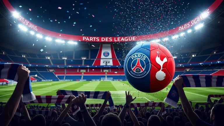 PSG Tottenham : Heure et Chaîne TV pour le Match Ligue des Champions