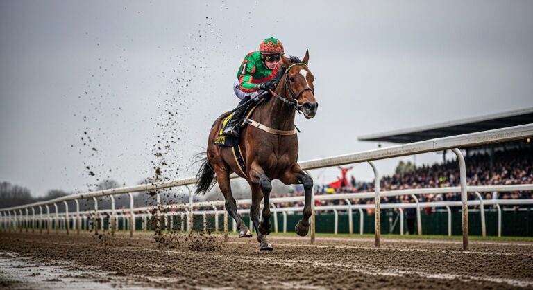 Quinté Saint-Cloud : Lord of War Triomphe en Terrain Pénible