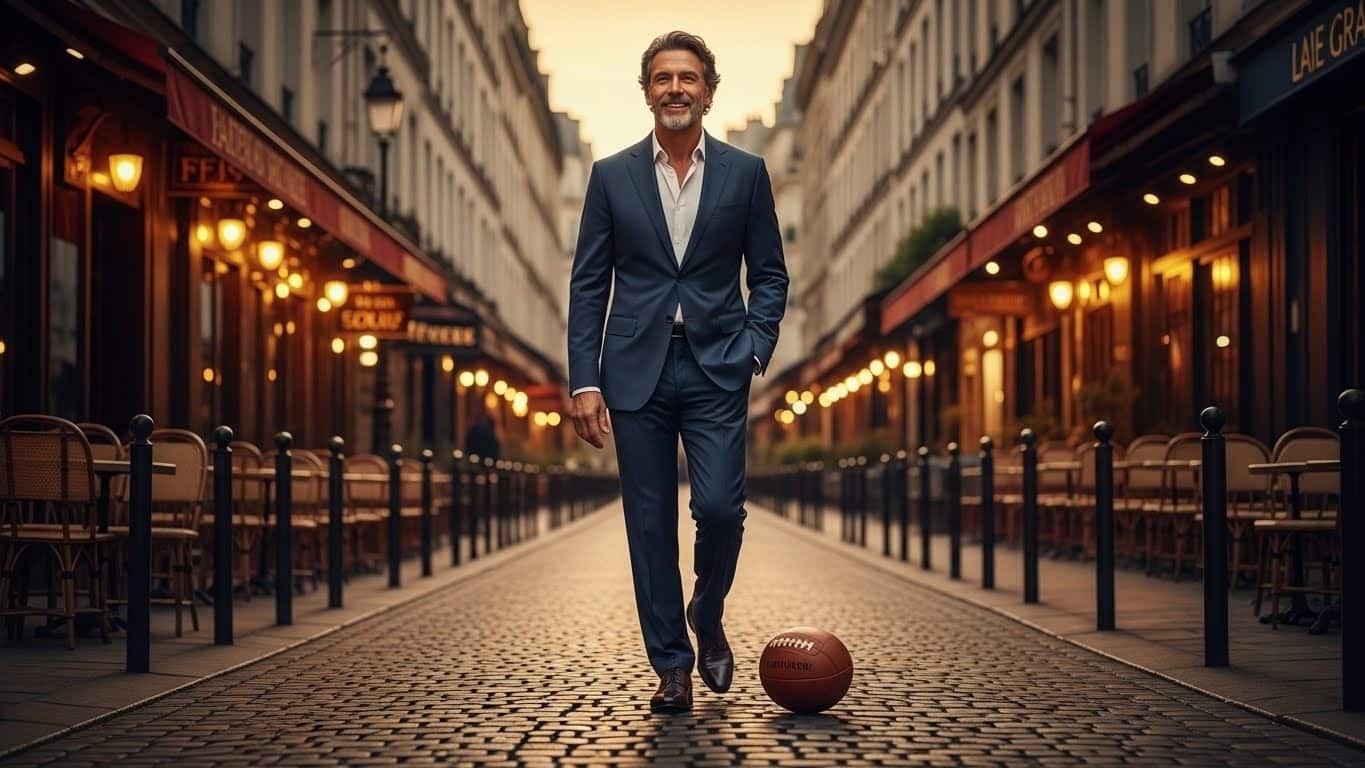 Découvrez pourquoi Rai, champion du monde 1994 et ex-star du PSG, trouve les Parisiens plus ouverts qu’avant et s’est totalement innamoré de Paris, du Marais à Belleville.