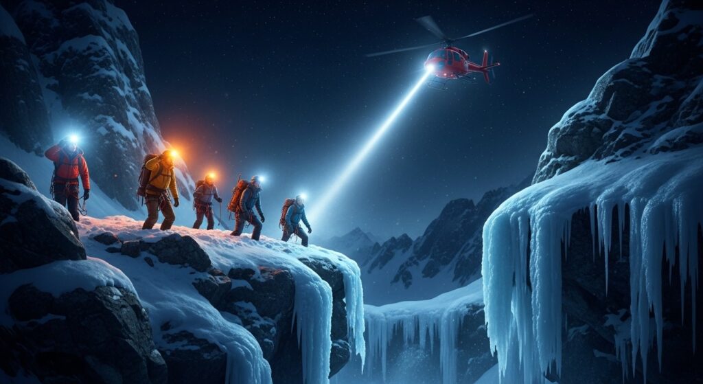 Randonnée TikTok Cauchmar Alpes Jeunes Piégés