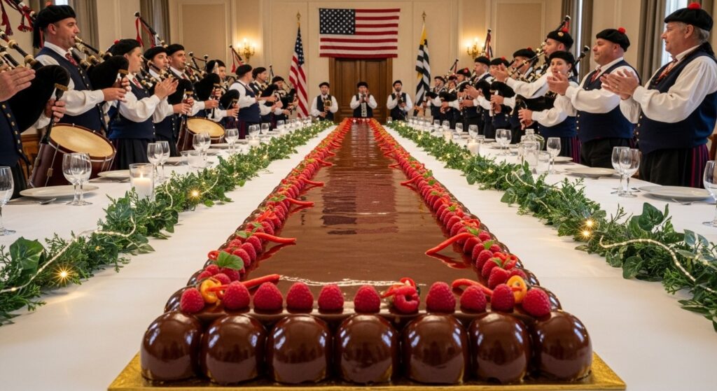 Record de France : Un Entremets de 33,66 m pour Envoyer un Bagad à New York