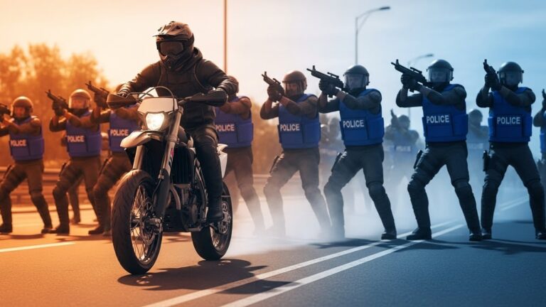 Refus d’Obtempérer à Nantes : Un Motard Fonce sur des CRS