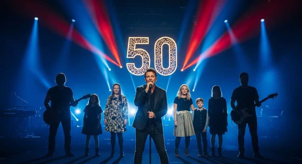 Renaud Fête 50 Ans Carrière Zénith Paris