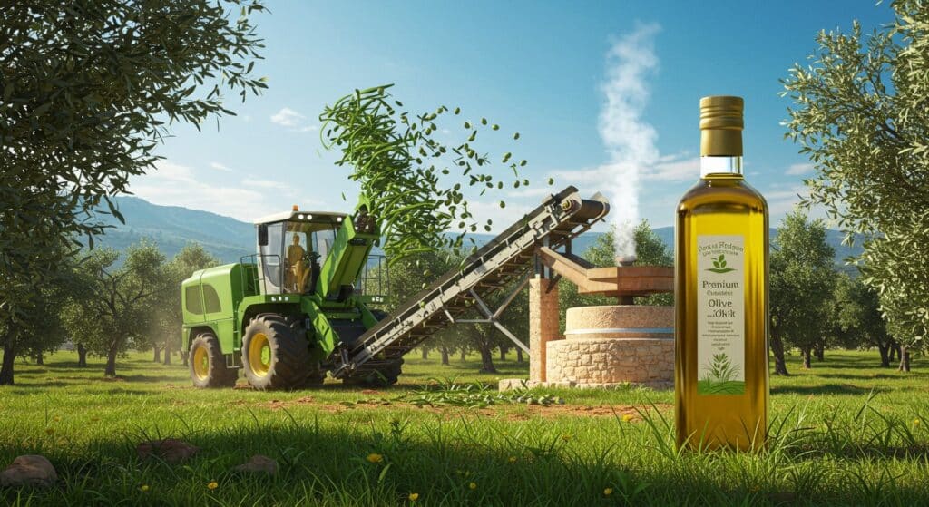 Révolution Huile d’Olive Provence : Récolte Express