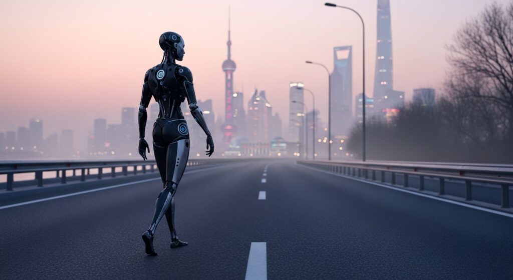 Robot Chinois Marche 106 km Sans S&rsquo;arrêter : Record Fou