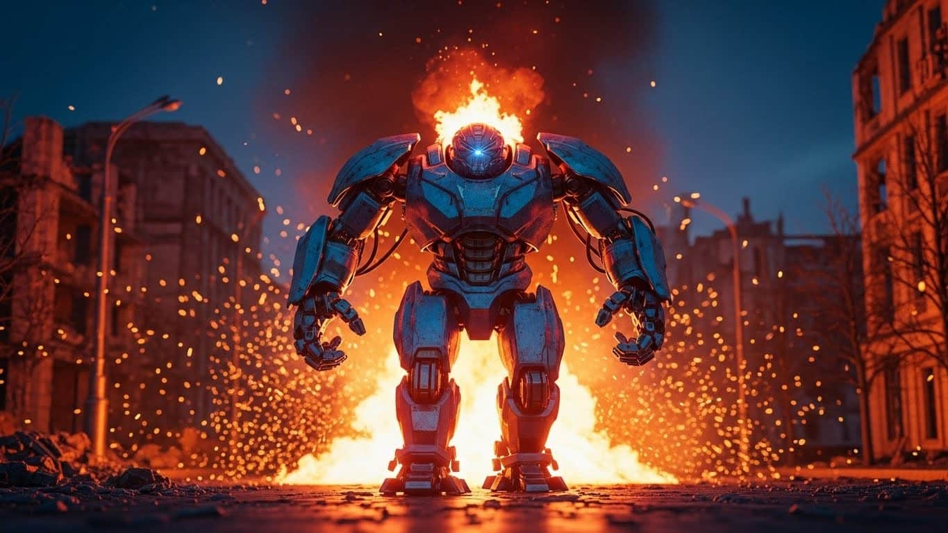 Découvrez comment les robots français Colossus, héros discrets de Notre-Dame, sauvent aujourd’hui la vie des pompiers ukrainiens sous les bombardements russes. Une histoire incroyable de technologie au service de l’humain.