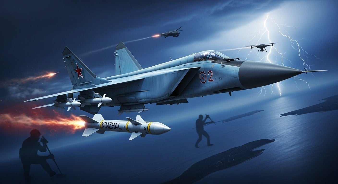 La Russie affirme avoir stoppé un complot ukrainien pour détourner un MiG-31 armé d'un missile Kinjal vers la Roumanie. Kiev et Bucarest démentent. Analyse exclusive d'un scénario d'espionnage tendu.