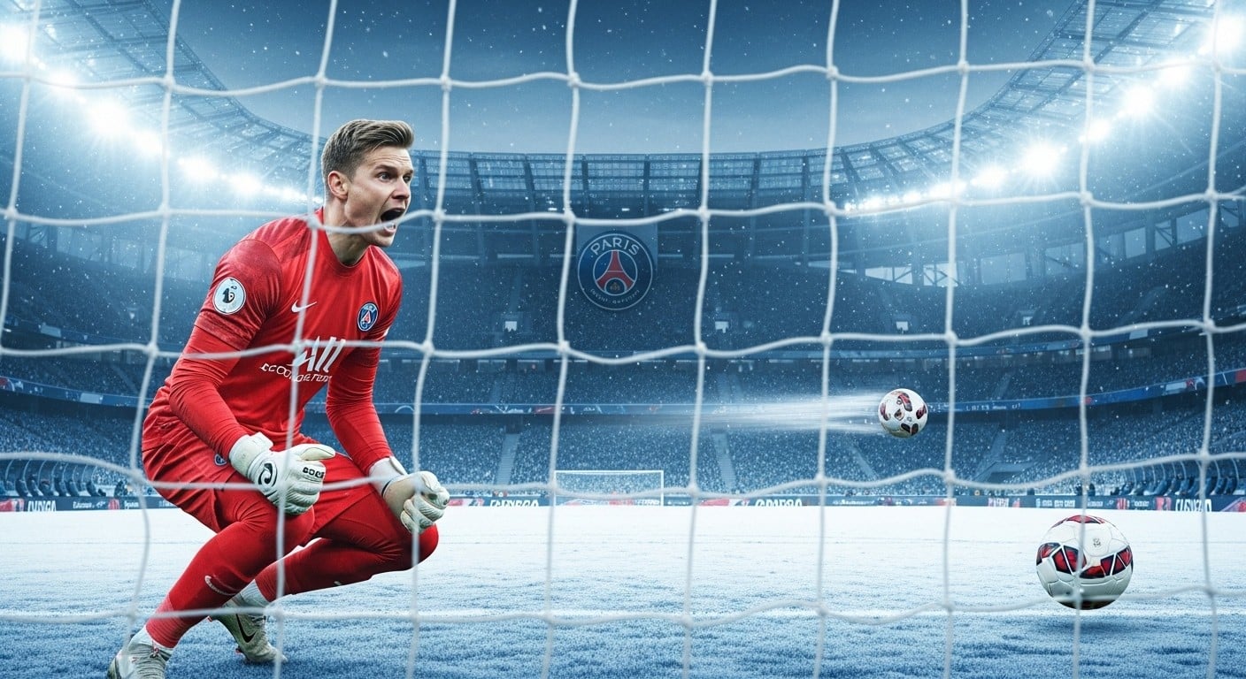 Découvrez pourquoi Matvey Safonov, gardien du PSG, retourne au club après une boulette en match amical avec la Russie. Erreur, sélection et repos familial expliqués en détail.