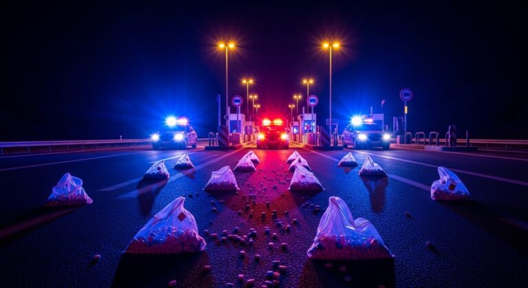 Saisie Record : 241 kg d’Ecstasy Interceptés sur l’A1