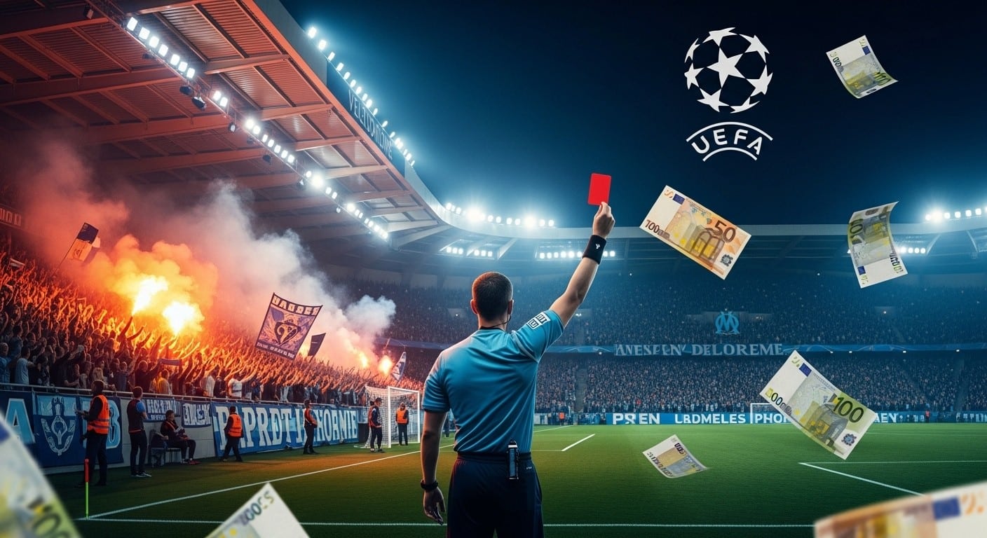 Découvrez les sanctions UEFA contre l'OM après le match houleux vs Atalanta : amende de 71 625 €, fermeture partielle avec sursis et suspension d'un coach. Analyse complète.