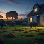 Sangliers Dans l’Oise : Jardins Ravagés