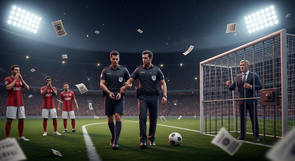 Scandale Paris Foot Turc: Arbitres En Prison