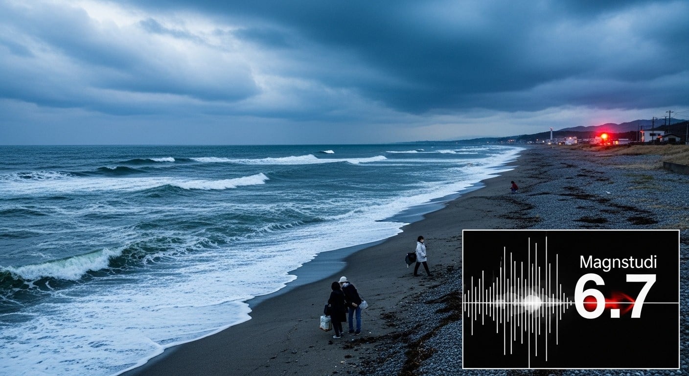 Un séisme de magnitude 6,7 frappe le nord-est du Japon, déclenchant une alerte tsunami avec vagues jusqu'à 1 m. Découvrez les détails, impacts et leçons de cet événement naturel imprévisible.
