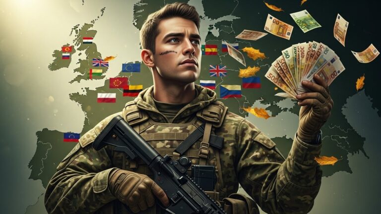 Service Militaire en Europe : Combien Gagnent les Jeunes ?