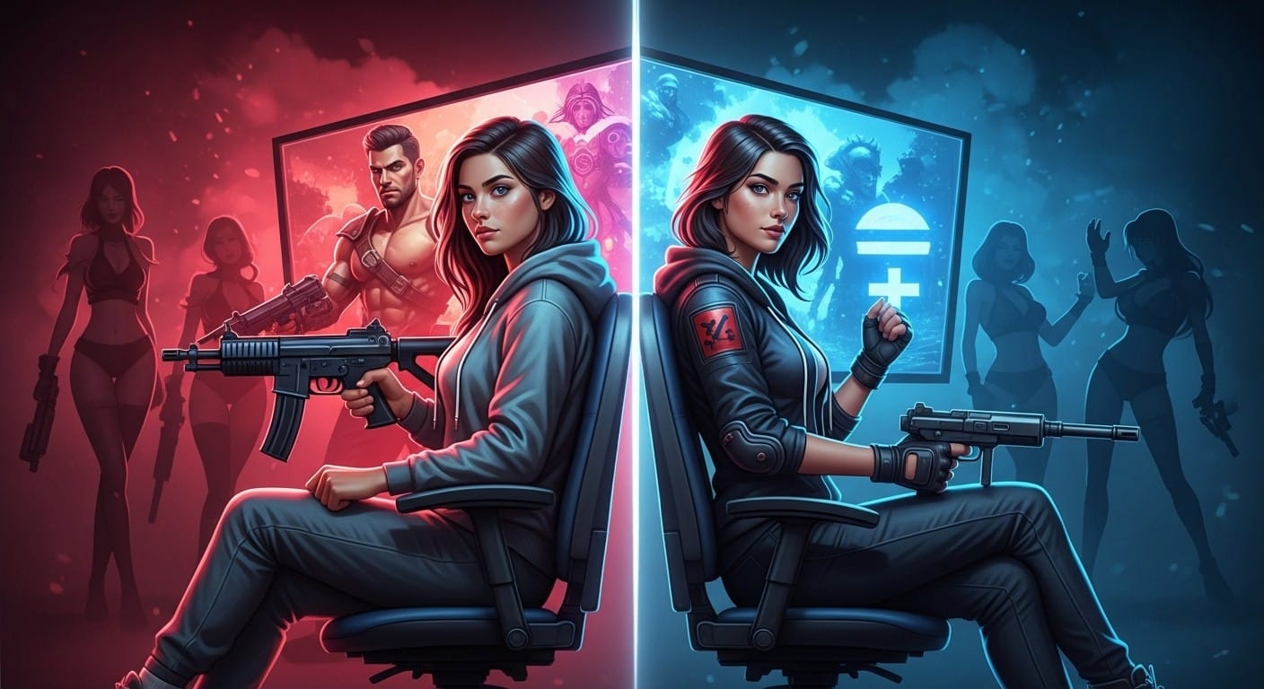 Découvrez pourquoi, malgré autant de gameuses que de gamers, les stéréotypes sexistes persistent dans les jeux vidéo. Analyse approfondie des biais et initiatives pour plus d'égalité.