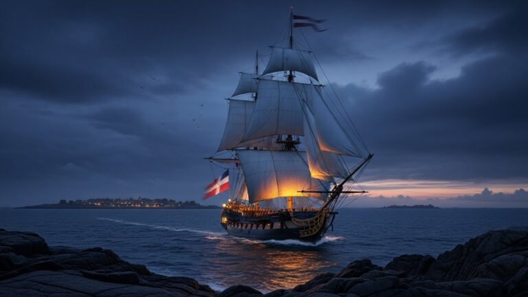 Shtandart : La Frégate Russe Bannie Défie l’Europe en Bretagne