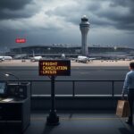 Shutdown USA: Trafic Aérien Réduit à Peau de Chagrin