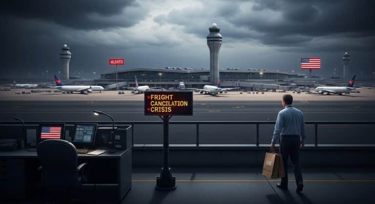 Shutdown USA: Trafic Aérien Réduit à Peau de Chagrin